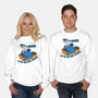 Getting Cookies-Unisex-Crew Neck-Sweatshirt-rocketman_art