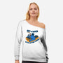 Getting Cookies-Womens-Off Shoulder-Sweatshirt-rocketman_art