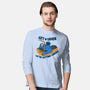 Getting Cookies-Mens-Long Sleeved-Tee-rocketman_art