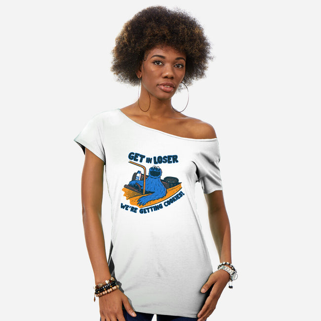 Getting Cookies-Womens-Off Shoulder-Tee-rocketman_art