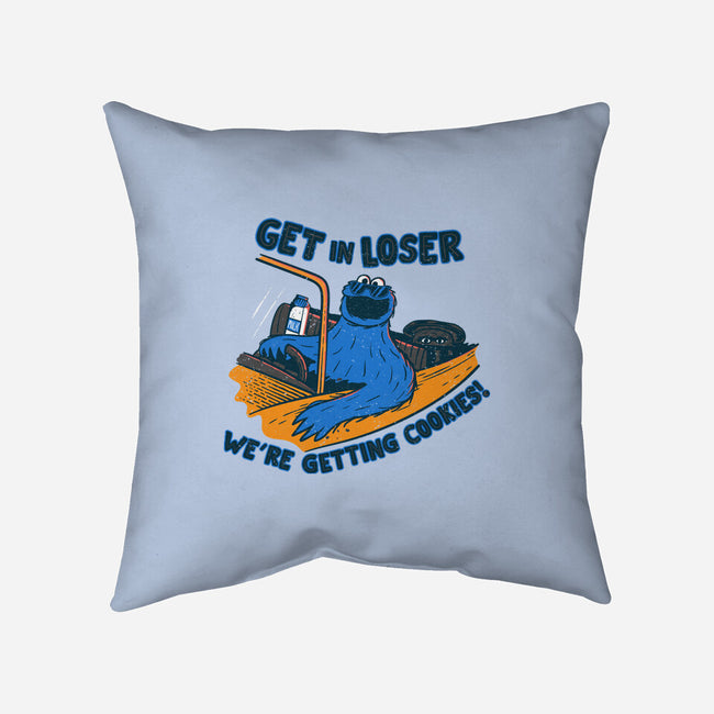 Getting Cookies-None-Removable Cover-Throw Pillow-rocketman_art