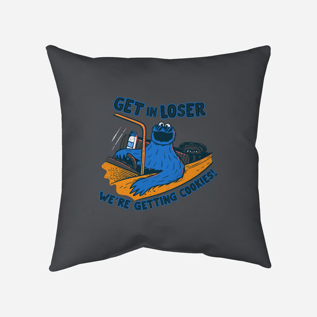 Getting Cookies-None-Removable Cover-Throw Pillow-rocketman_art