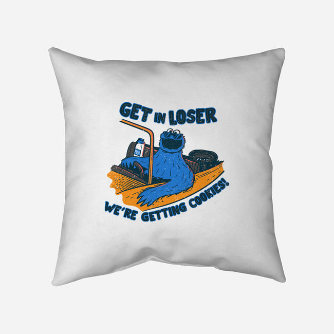 Getting Cookies-None-Removable Cover-Throw Pillow-rocketman_art