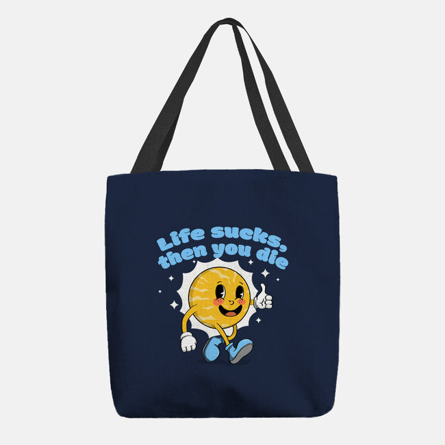 Life Sucks-None-Basic Tote-Bag-IKILO