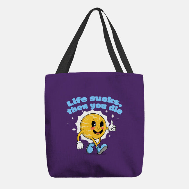 Life Sucks-None-Basic Tote-Bag-IKILO