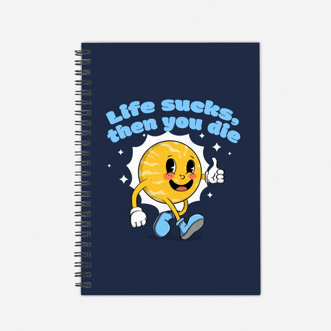 Life Sucks-None-Dot Grid-Notebook-IKILO