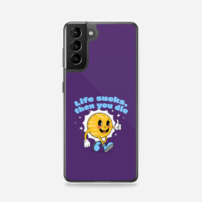 Life Sucks-Samsung-Snap-Phone Case-IKILO