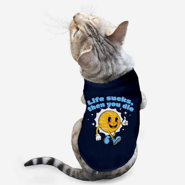 Life Sucks-Cat-Basic-Pet Tank-IKILO