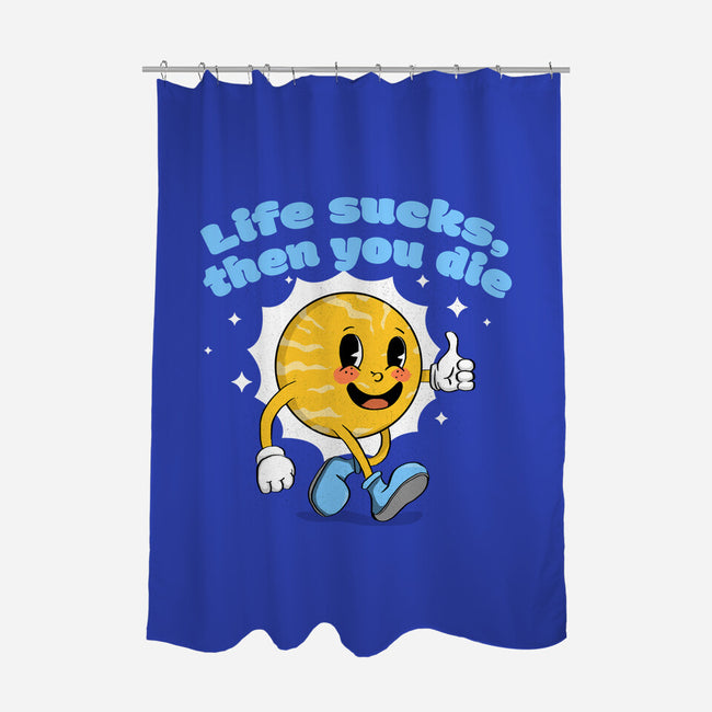 Life Sucks-None-Polyester-Shower Curtain-IKILO