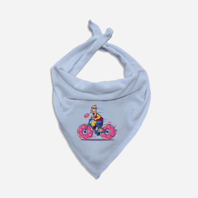 Donut Cycling-Cat-Bandana-Pet Collar-erion_designs