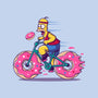 Donut Cycling-None-Glossy-Sticker-erion_designs