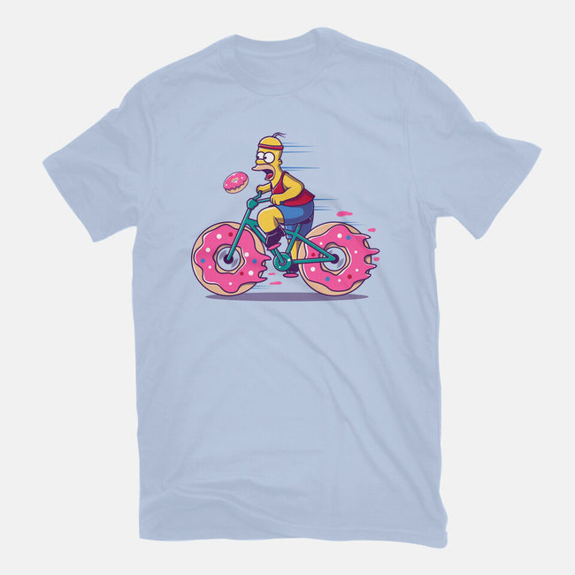 Donut Cycling-Womens-Fitted-Tee-erion_designs