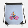 Donut Cycling-None-Drawstring-Bag-erion_designs