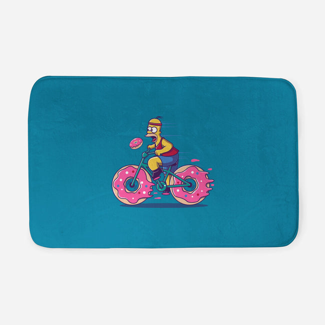 Donut Cycling-None-Memory Foam-Bath Mat-erion_designs