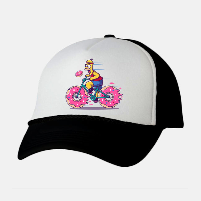 Donut Cycling-Unisex-Trucker-Hat-erion_designs