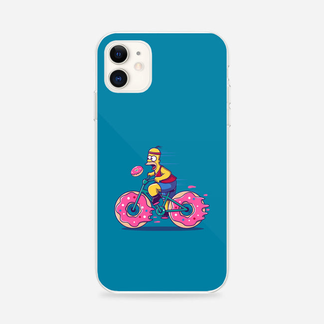 Donut Cycling-iPhone-Snap-Phone Case-erion_designs