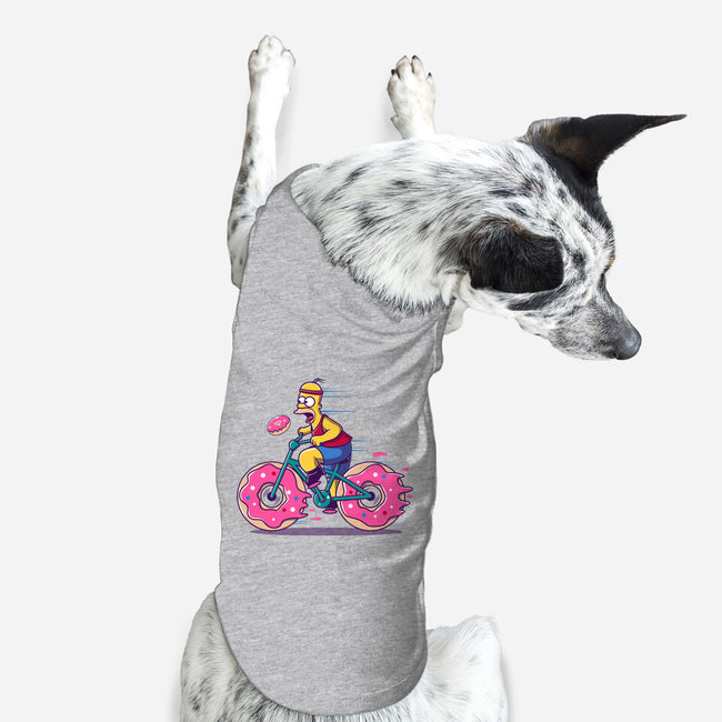 Donut Cycling-Dog-Basic-Pet Tank-erion_designs