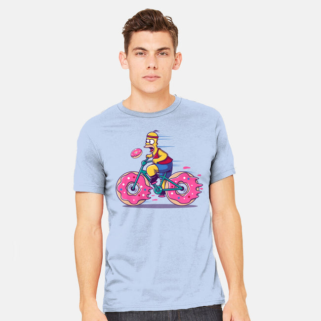 Donut Cycling-Mens-Heavyweight-Tee-erion_designs