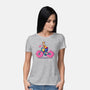 Donut Cycling-Womens-Basic-Tee-erion_designs
