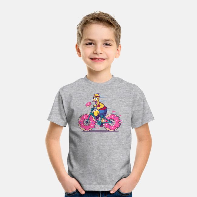Donut Cycling-Youth-Basic-Tee-erion_designs