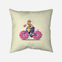 Donut Cycling-None-Non-Removable Cover w Insert-Throw Pillow-erion_designs