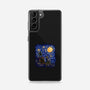 Turtle Into The Night-Samsung-Snap-Phone Case-nickzzarto