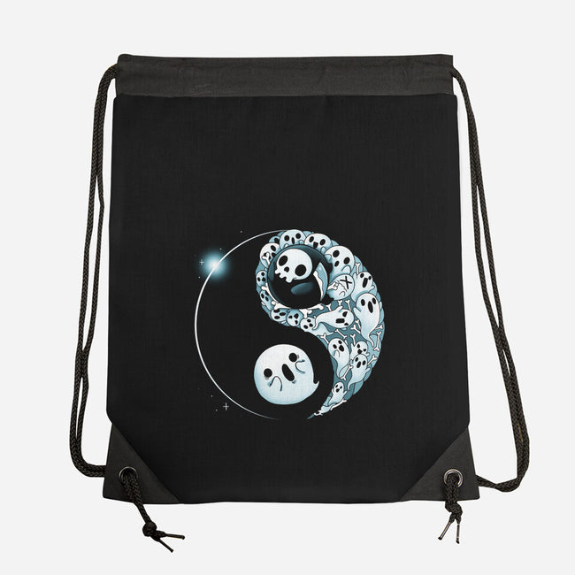 Ying Yang Nightmare-None-Drawstring-Bag-Vallina84