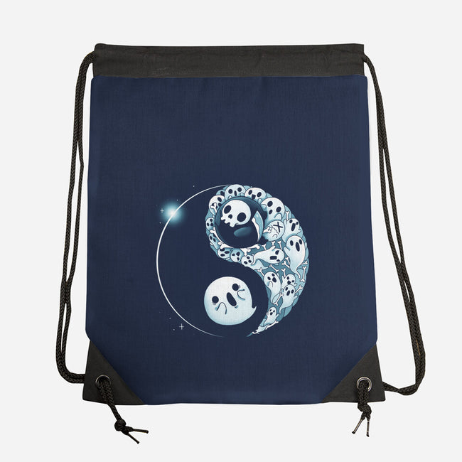 Ying Yang Nightmare-None-Drawstring-Bag-Vallina84