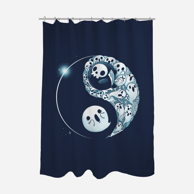 Ying Yang Nightmare-None-Polyester-Shower Curtain-Vallina84