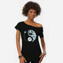 Ying Yang Nightmare-Womens-Off Shoulder-Tee-Vallina84