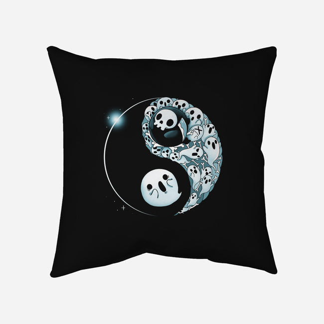 Ying Yang Nightmare-None-Non-Removable Cover w Insert-Throw Pillow-Vallina84