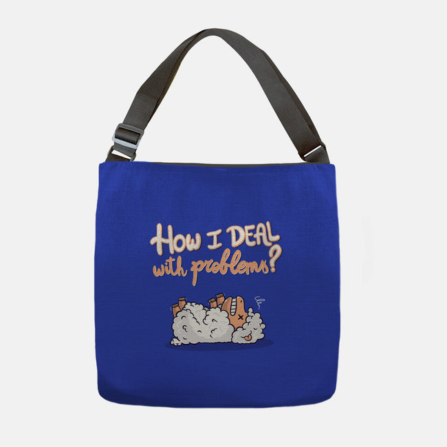 How I Deal With Problems-None-Adjustable Tote-Bag-Freecheese