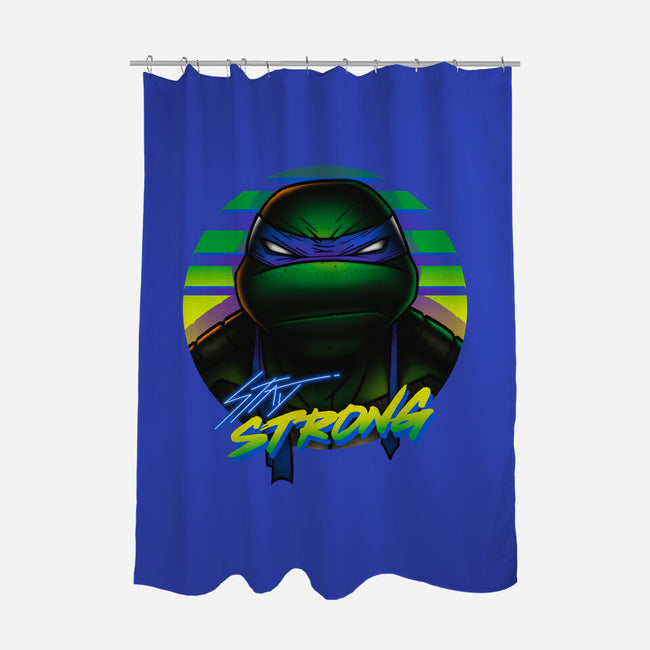 Stay Strong-None-Polyester-Shower Curtain-Getsousa!