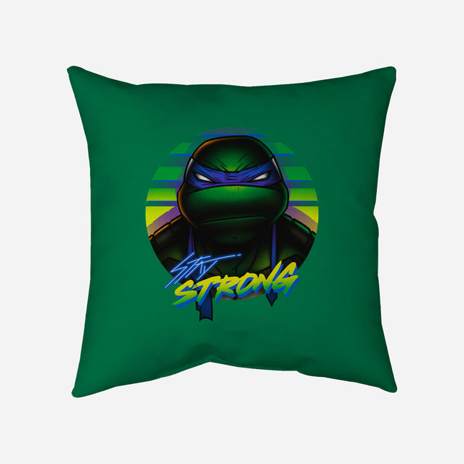 Stay Strong-None-Removable Cover-Throw Pillow-Getsousa!