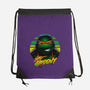 Stay Groovy Turtle-None-Drawstring-Bag-Getsousa!