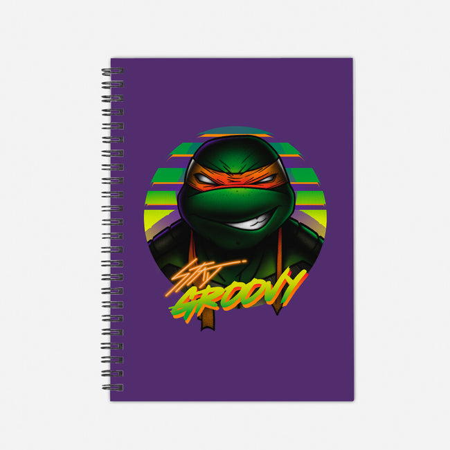 Stay Groovy Turtle-None-Dot Grid-Notebook-Getsousa!