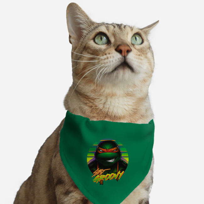 Stay Groovy Turtle-Cat-Adjustable-Pet Collar-Getsousa!