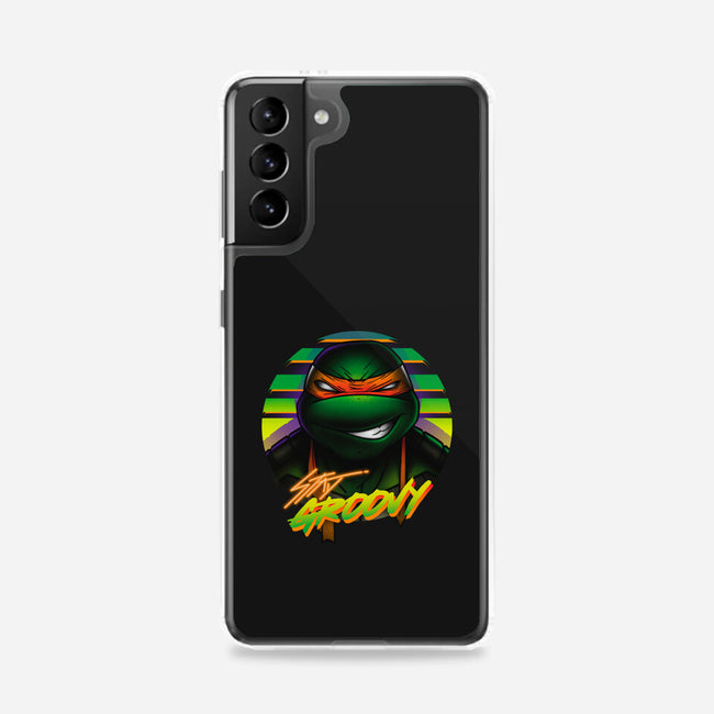 Stay Groovy Turtle-Samsung-Snap-Phone Case-Getsousa!