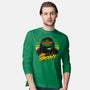 Stay Groovy Turtle-Mens-Long Sleeved-Tee-Getsousa!