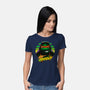 Stay Groovy Turtle-Womens-Basic-Tee-Getsousa!