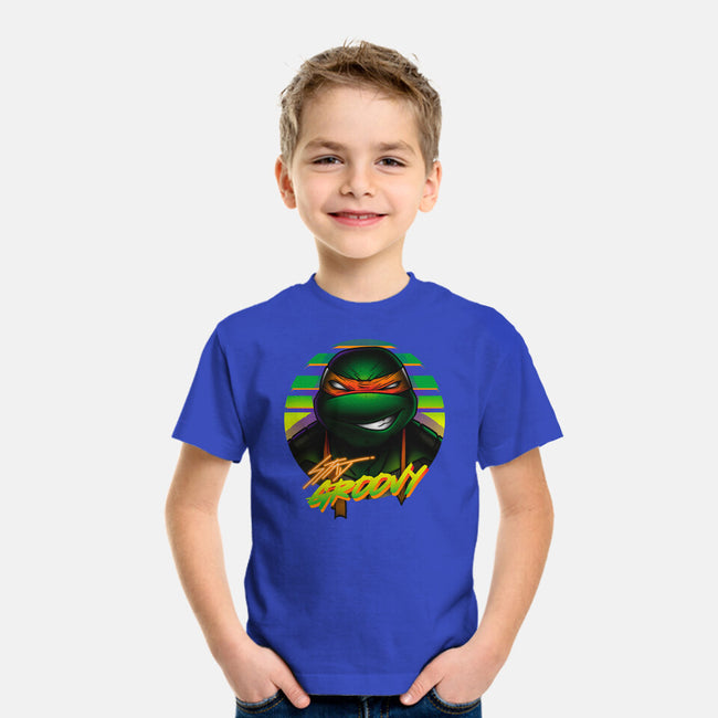Stay Groovy Turtle-Youth-Basic-Tee-Getsousa!