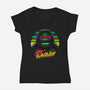 Stay Savage Turtle-Womens-V-Neck-Tee-Getsousa!