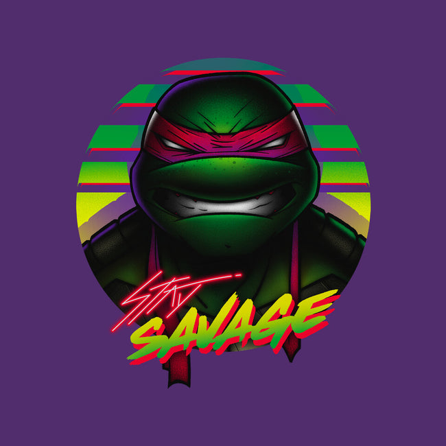 Stay Savage Turtle-None-Removable Cover-Throw Pillow-Getsousa!