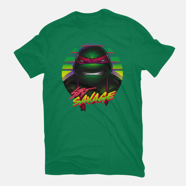 Stay Savage Turtle-Womens-Fitted-Tee-Getsousa!