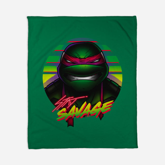 Stay Savage Turtle-None-Fleece-Blanket-Getsousa!