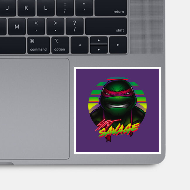 Stay Savage Turtle-None-Glossy-Sticker-Getsousa!
