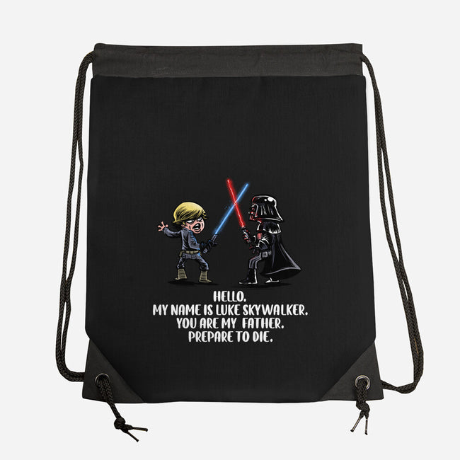 My Name Is Luke-None-Drawstring-Bag-zascanauta