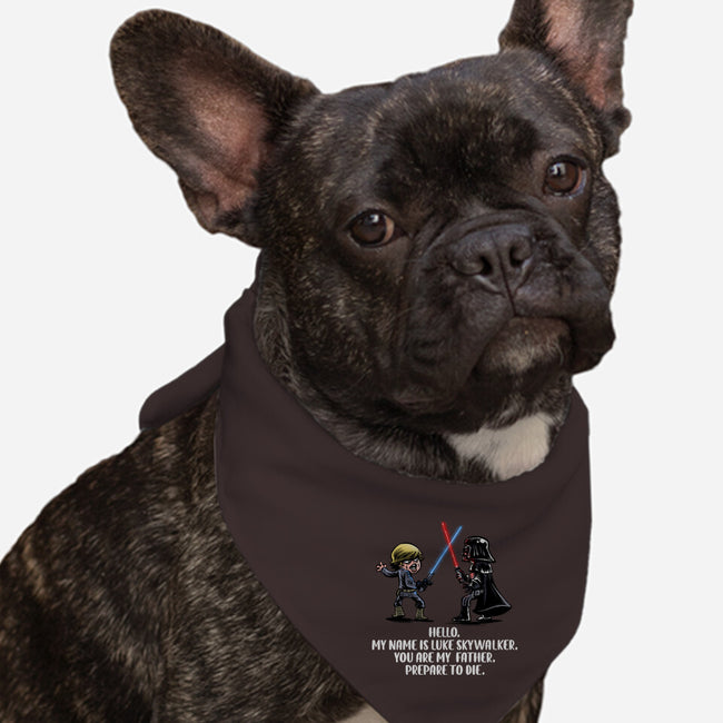 My Name Is Luke-Dog-Bandana-Pet Collar-zascanauta