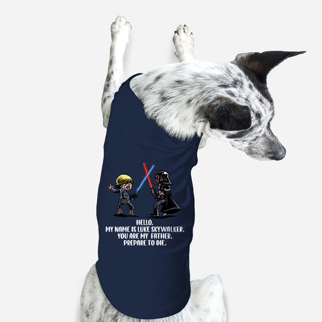 My Name Is Luke-Dog-Basic-Pet Tank-zascanauta