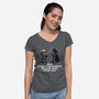 My Name Is Luke-Womens-V-Neck-Tee-zascanauta